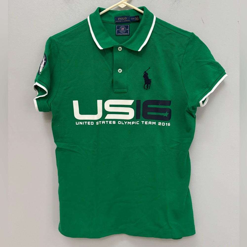 Polo by Ralph Lauren Green Olympic US16 Polo Shirt